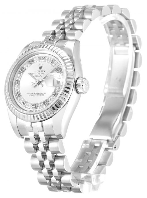 Rolex Lady-Datejust 179174 Silver Dial 26mm
