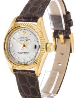 Rolex Lady Datejust 6916 White Dial 26mm