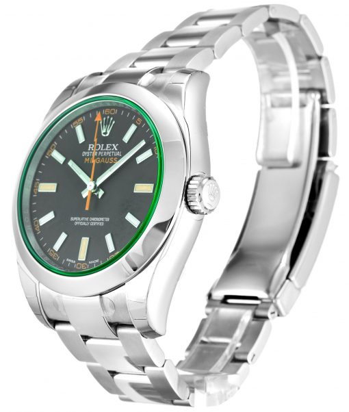 Rolex Milgauss 116400GV Black Dial 40mm
