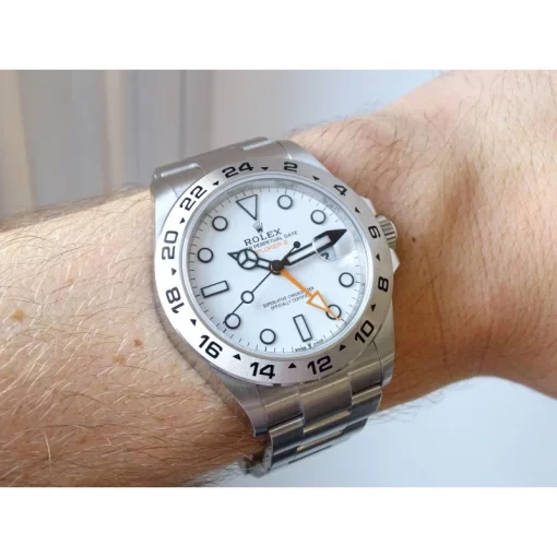 Rolex “Polar” Explorer II 226570 White Dial 42mm WSO