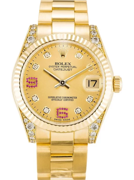 Rolex Datejust Mid Size 178238 Champagne Dial 31mm