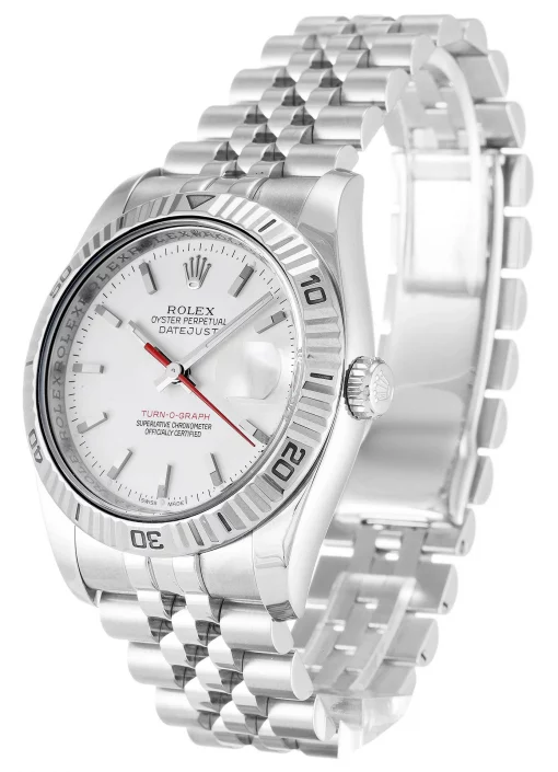 Rolex Datejust Turn O Graph 116264 White Dial 36mm