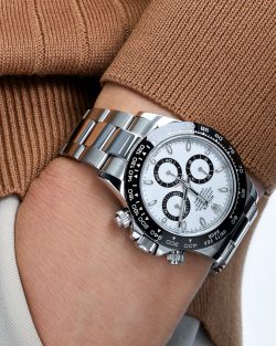 Rolex Daytona 116500LN Stainless Steel White Panda Dial 40mm