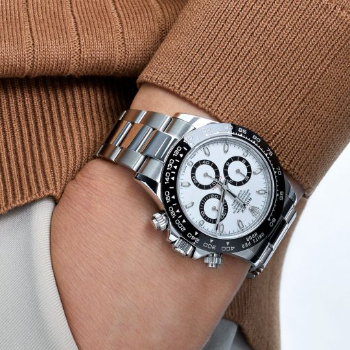 Rolex Daytona 116500LN Stainless Steel White Panda Dial 40mm
