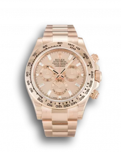 Rolex Daytona 116505 Rose Diamond Baguette Dial 40mm