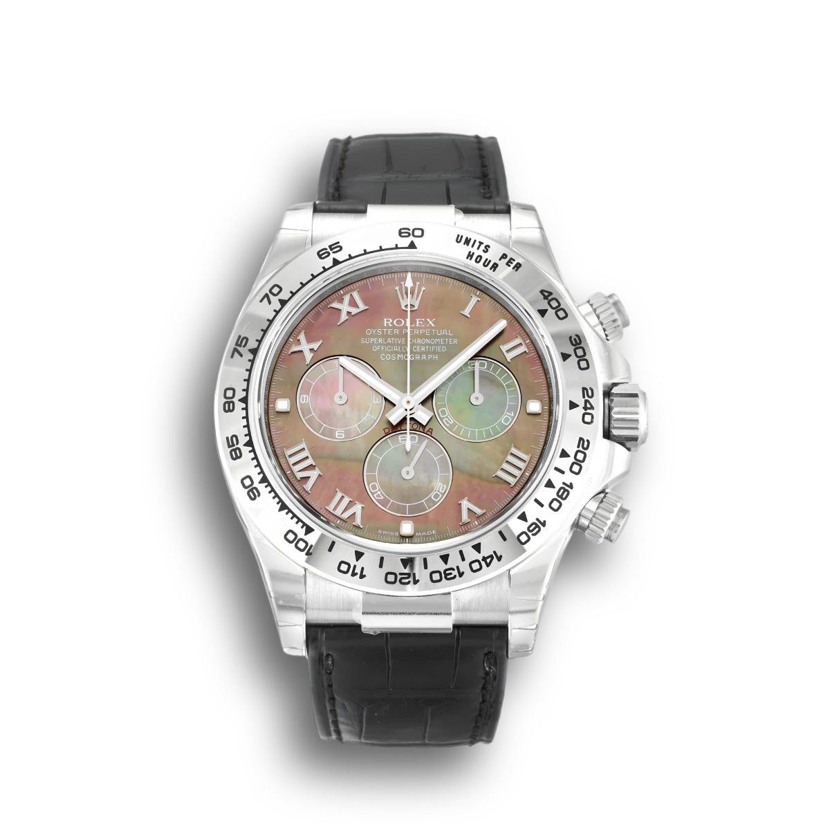 Rolex Daytona 116519 Mother of Pearl – Black Dial 40mm Rolex Daytona 116519 Mother of Pearl – Black Dial 40mm