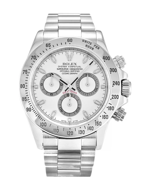 Rolex Daytona 116520 Stainless Steel White Dial 40mm