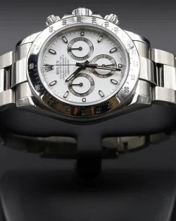 Rolex Daytona 116520 Stainless Steel White Dial 40mm2 (1)