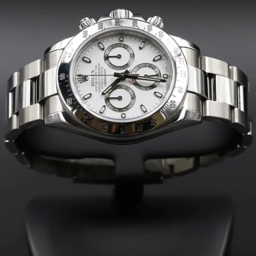 Rolex Daytona 116520 Stainless Steel White Dial 40mm