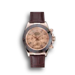 Rolex Daytona 1454243 Brown Dial Rose Gold Case Brown Leather Bracelet 39mm