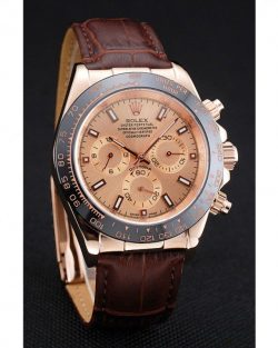 Rolex Daytona 1454243 Brown Dial Rose Gold Case Brown Leather Bracelet 39mm03