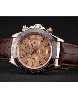 Rolex Daytona 1454243 Brown Dial Rose Gold Case Brown Leather Bracelet 39mm04