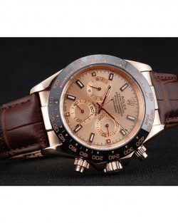Rolex Daytona 1454243 Brown Dial Rose Gold Case Brown Leather Bracelet 39mm05