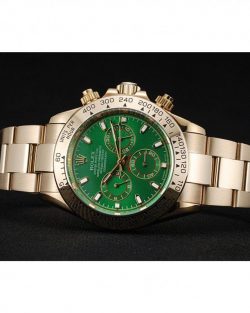 Rolex Daytona 1454244 Green Dial Rose Gold Case And Bracelet 39mm05