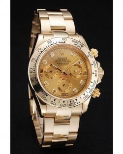 Rolex Daytona 1454245 Brown Dial Diamond Numerals Gold Case And Bracelet 39mm3