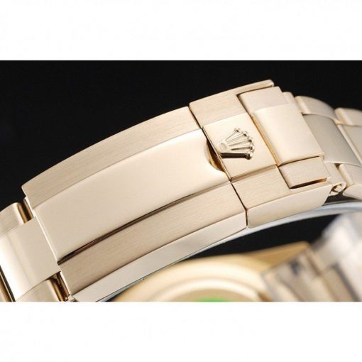 Rolex Daytona 1454245 Brown Dial Diamond Numerals Gold Case And Bracelet 39mm