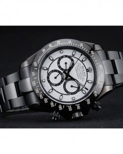 Rolex Daytona 1454249 White And Black Dial Black Stainless Steel Case And Bracelet 42mm05