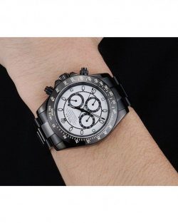 Rolex Daytona 1454249 White And Black Dial Black Stainless Steel Case And Bracelet 42mm10