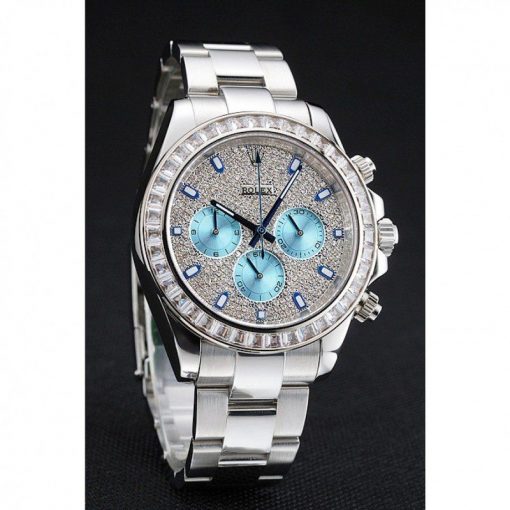 Rolex Daytona 1454251 Diamond Dial Stainless Steel 42mm
