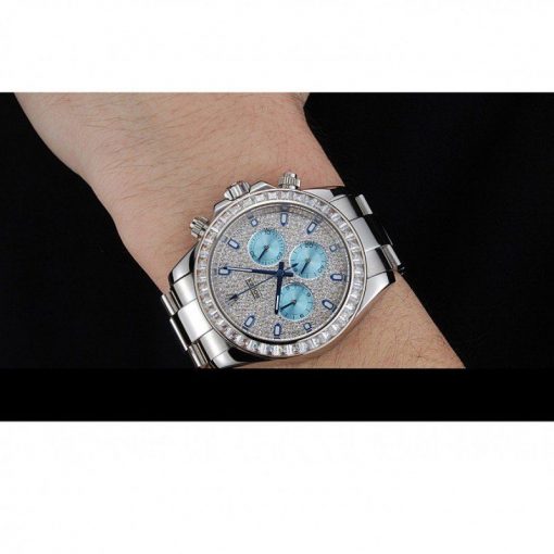 Rolex Daytona 1454251 Diamond Dial Stainless Steel 42mm
