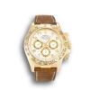 Rolex Daytona 1454245 Brown Dial Diamond Numerals Gold Case And Bracelet 39mm