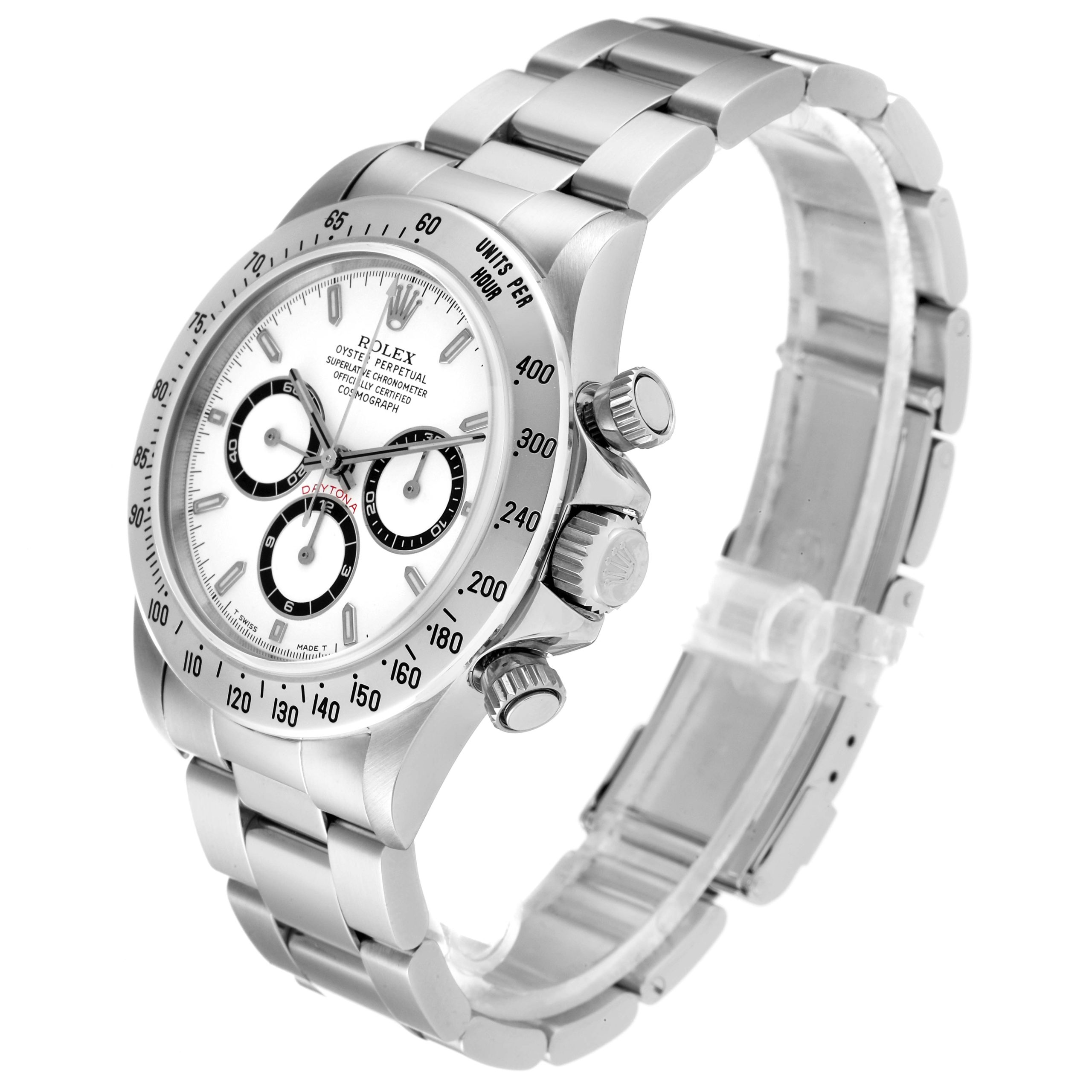 Rolex Daytona 16520 Stainless Steel White Dial 40mm2 Rolex Daytona 16520 Stainless Steel White Dial 40mm2