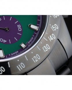 Rolex Daytona 80246 Black Stainless Steel Strap Green Dial 42mm10