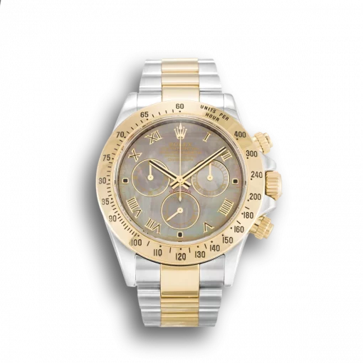 Rolex Daytona Black Dial 40mm Mother of Pearl