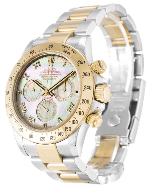 Rolex Daytona Black Dial 40mm Mother of Pearl