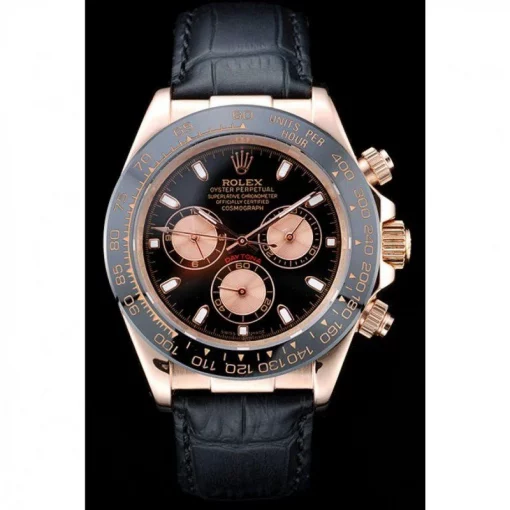 Rolex Daytona REP016831 Black Dial 39mm