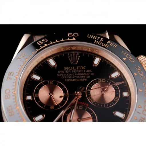 Rolex Daytona REP016831 Black Dial 39mm