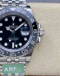 Rolex GMT Master II 126710GRNR 'Bruce Wayne' Jubilee Bracelet8
