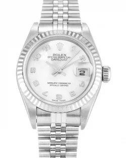 Rolex Lady Datejust 79174 Mother of Pearl White Dial 26mm