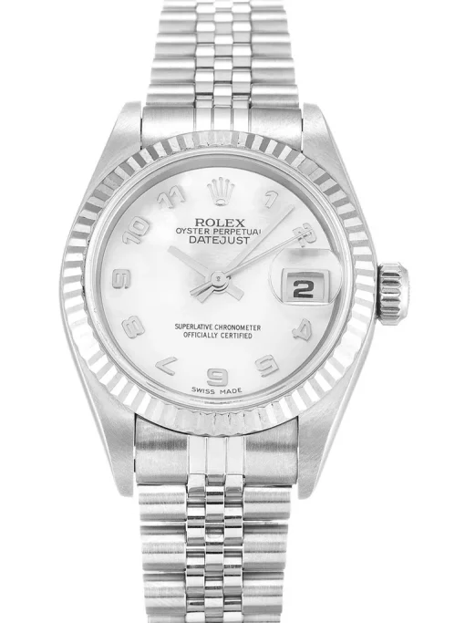 Rolex Lady Datejust 79174 Mother of Pearl White Dial 26mm