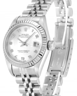 Rolex Lady Datejust 79174 Mother of Pearl White Dial 26mm