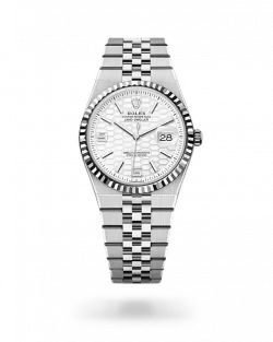 Rolex Land Dweller 127234 Intense White Everose Gold 36mm