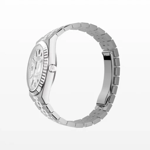 Rolex Land Dweller 127234 Intense White Everose Gold 36mm