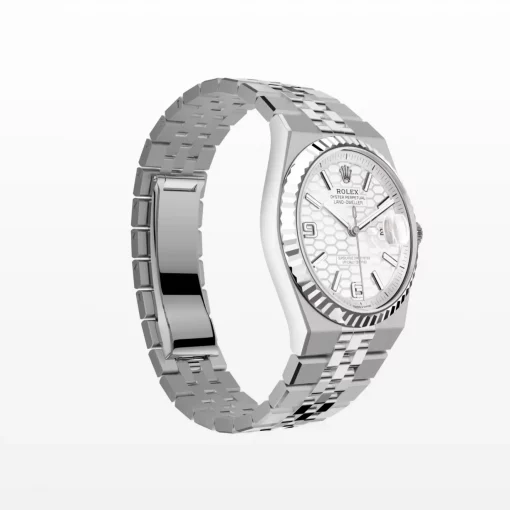 Rolex Land Dweller 127234 Intense White Everose Gold 36mm