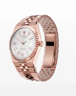 Rolex Land Dweller 127235 Intense White Everose Gold 36mm
