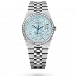 Rolex Land Dweller 127286TBR Ice Blue Diamond 36mm