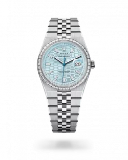 Rolex Land Dweller 127286TBR Ice Blue Diamond 36mm