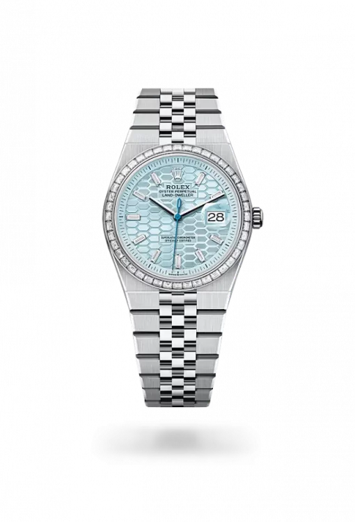 Rolex Land Dweller 127286TBR Ice Blue Diamond 36mm