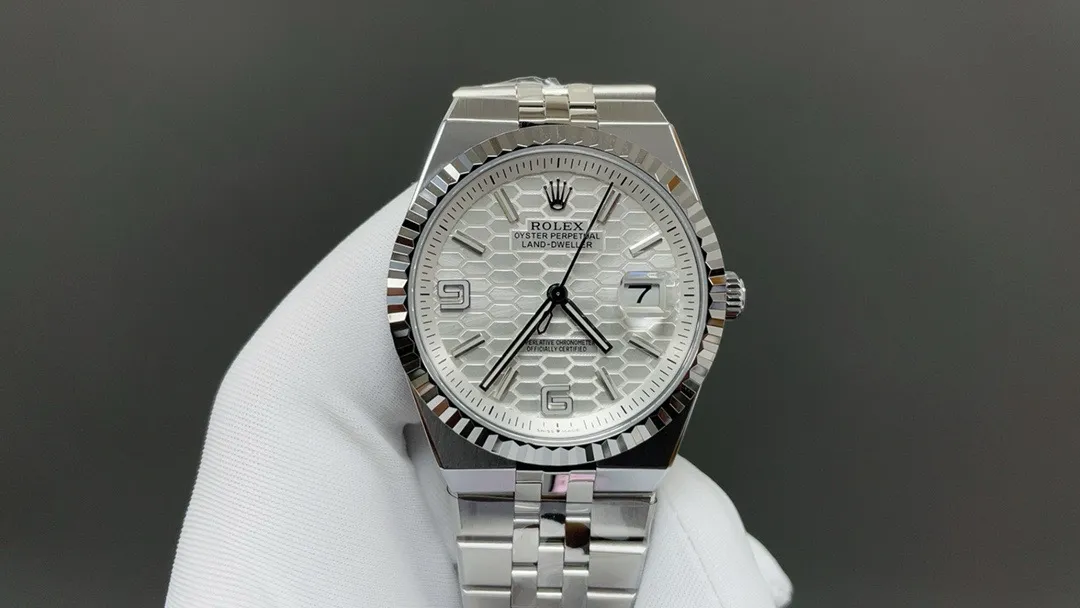 Rolex Land Dweller 127334 Intense White Dial 40mm Rolex Land Dweller 127334 Intense White Dial 40mm