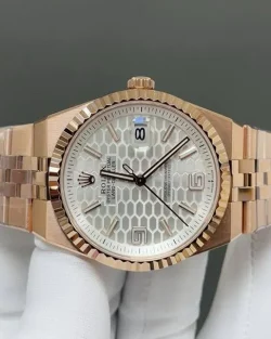 Rolex Land Dweller 127335 Intense White Everose Gold 40mm