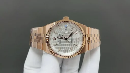 Rolex Land Dweller 127335 Intense White Everose Gold 40mm