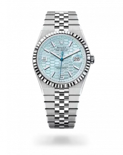 Rolex Land Dweller 127336 Ice Blue Platinum 40mm