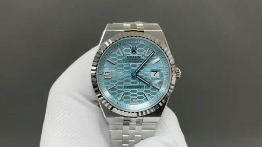Rolex Land Dweller 127336 Ice Blue Platinum 40mm