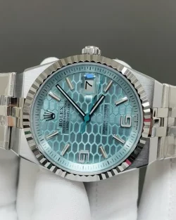 Rolex Land Dweller 127336 Ice Blue Platinum 40mm