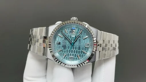 Rolex Land Dweller 127336 Ice Blue Platinum 40mm