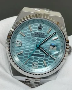 Rolex Land Dweller 127336 Ice Blue Platinum 40mm